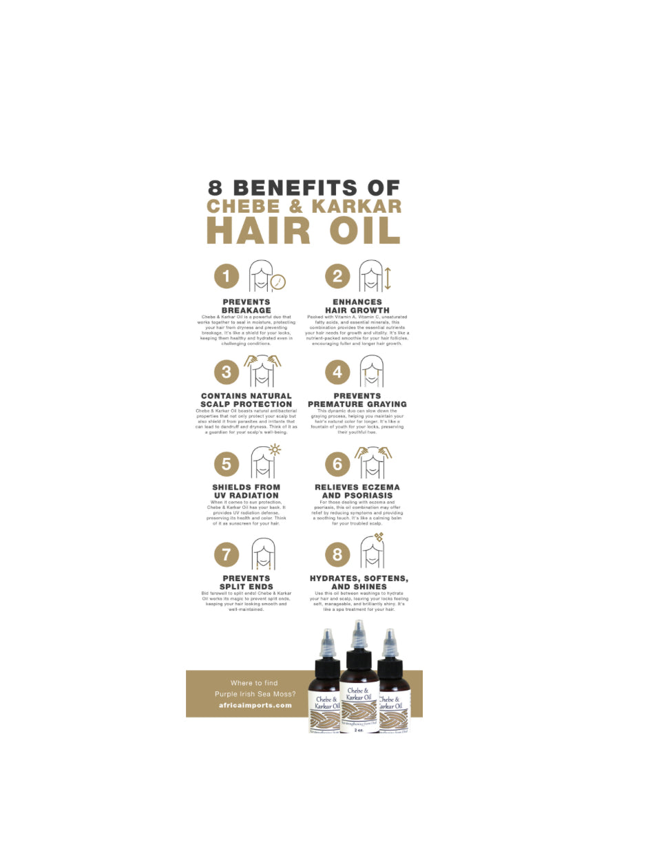 Chebe & Karkar Hair Oil