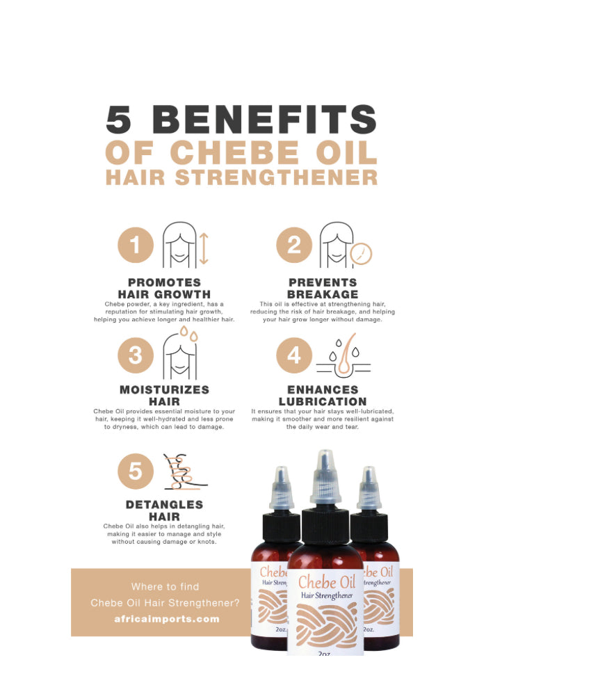 Chebe Oil Hair Strengthener