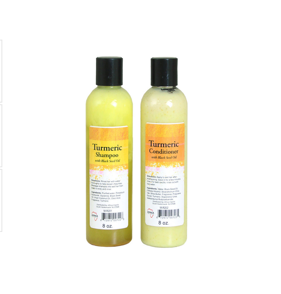 Turmeric Shampoo & Conditioner Set